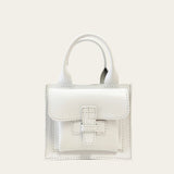 Sac Petit in White Italian