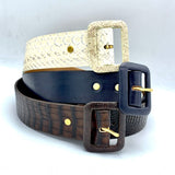 Classic Covered Buckle Belt