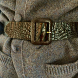 Classic Covered Buckle Belt