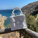 Sac Petit in White Italian